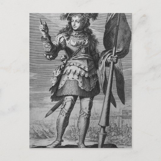 Joan of Arc Before Orleans Postkarte (Vorderseite)