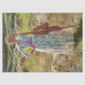 Joan of Arc by Gari Melchers Seidenpapier (Vorderseite)