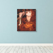 Joan of Arc, c. 1882 von Dante Gabriel Rossetti Leinwanddruck (Insitu (Holzboden))