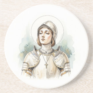 Joan of Arc , Catholic Gifts Getränkeuntersetzer
