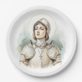 Joan of Arc , Catholic Gifts Pappteller (Vorderseite)