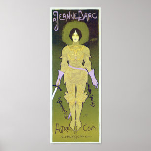 Joan of Arc Costumes Advertising Poster