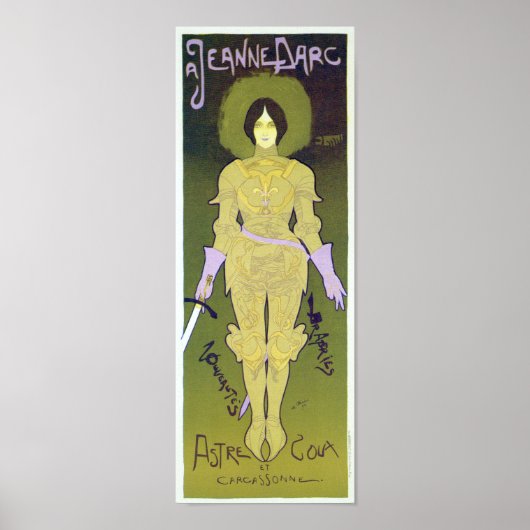 Joan of Arc Costumes Advertising Poster (Vorne)