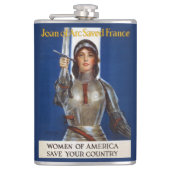Joan of Arc: Das Dienstmädchen Orleans, Ritter Her Flachmann (Vorderseite)