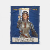 Joan of Arc: Das Dienstmädchen Orleans, Ritter Her Fleecedecke (Vorderseite)