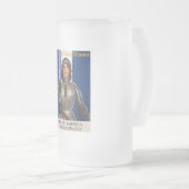 Joan of Arc: Das Dienstmädchen Orleans, Ritter Her Mattglas Bierglas (VorderseiteRechts)
