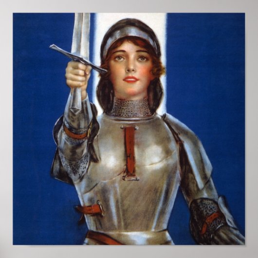 Joan of Arc: Das Dienstmädchen Orleans, Ritter Her Poster (Vorne)