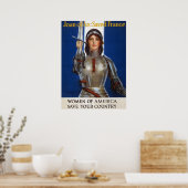 Joan of Arc: Das Dienstmädchen Orleans, Ritter Her Poster (Küche)