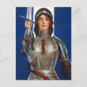 Joan of Arc: Das Dienstmädchen Orleans, Ritter Her Postkarte (Vorderseite)