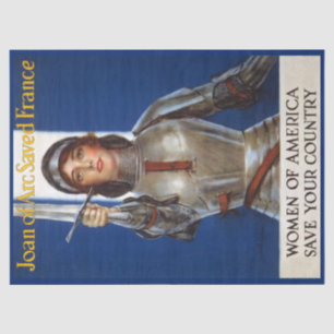 Joan of Arc: Das Dienstmädchen Orleans, Ritter Her Seidenpapier