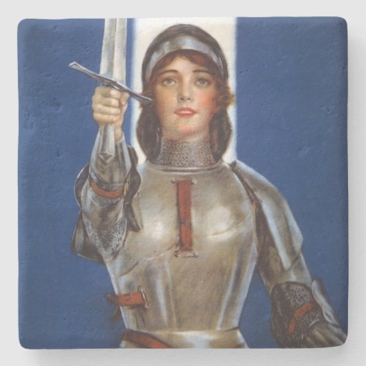Joan of Arc: Das Dienstmädchen Orleans, Ritter Her Steinuntersetzer (Vorderseite)