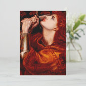 Joan of Arc Einladung (Stehend Vorderseite)