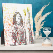 Joan of Arc Fotoplatte (Seite)