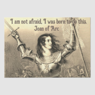 Joan of Arc Gift Tissue Paper Seidenpapier