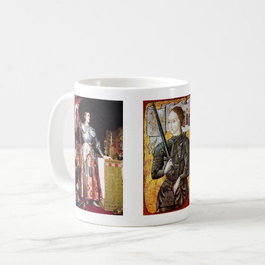 Joan of Arc Kaffeetasse (Vorderseite Links)
