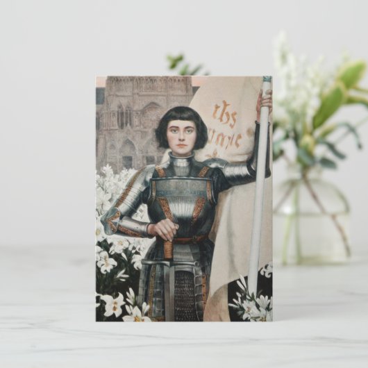 Joan of Arc Karte (Stehend Vorderseite)