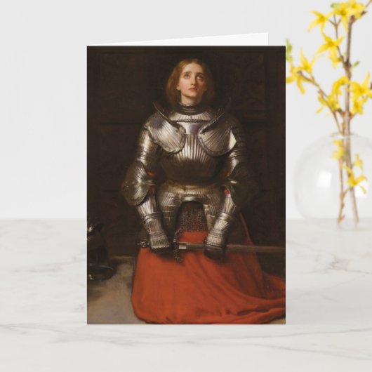 Joan of Arc Karte (Gelbe Blume)