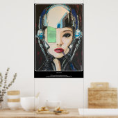 'Joan of Arc' Malerei auf einem Poster (Küche)