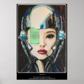 'Joan of Arc' Malerei auf einem Poster (Vorne)