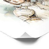 Joan of Arc Photo Print Fotodruck (Ecke)