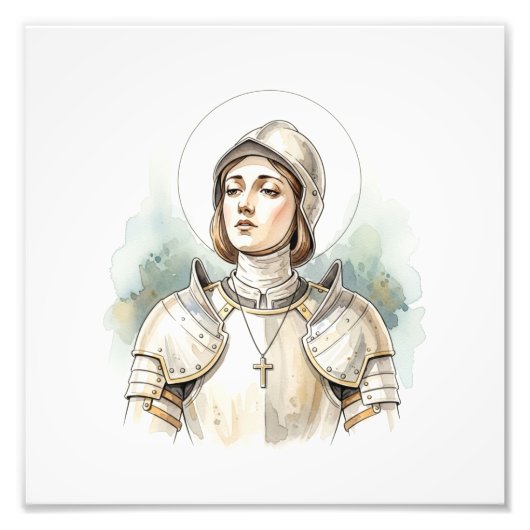 Joan of Arc Photo Print Fotodruck (Vorne)