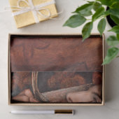 Joan of Arc (Portrait) (von Dante Gabriel Rossetti Seidenpapier (Geschenk)