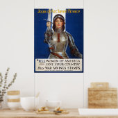 Joan of Arc Poster (Küche)