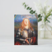 Joan of Arc Postkarte (Stehend Vorderseite)