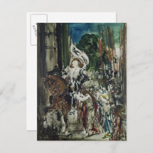 Joan of Arc Postkarte (Vorne/Hinten)