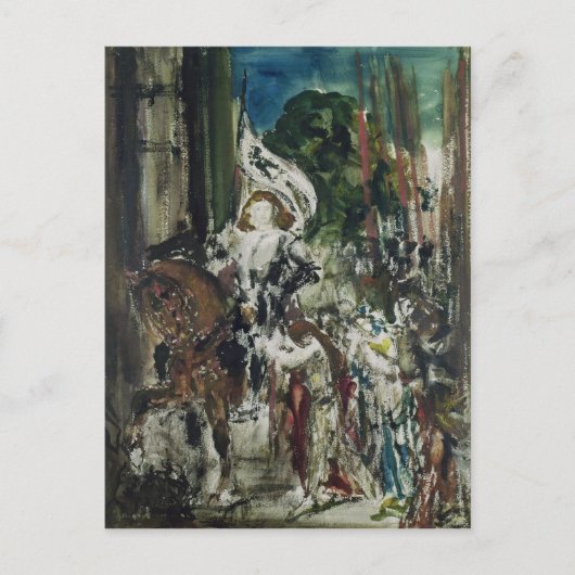 Joan of Arc Postkarte (Vorderseite)