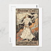Joan of Arc Postkarte (Vorne/Hinten)
