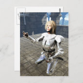 Joan of Arc Postkarte (Vorne/Hinten)