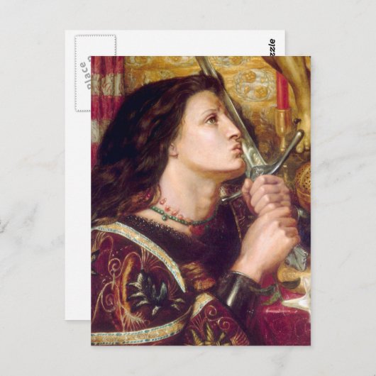 Joan of Arc Postkarte (Vorne/Hinten)
