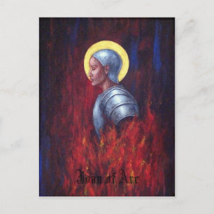 Joan of Arc Postkarte