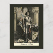 Joan of Arc Postkarte (Vorderseite)