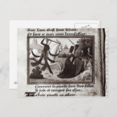 Joan of Arc Postkarte (Vorne/Hinten)