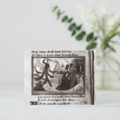 Joan of Arc Postkarte (Stehend Vorderseite)