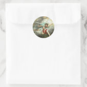 Joan of Arc Runder Aufkleber (Tasche)