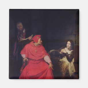 Joan of Arc und der Kardinal von Winchester Magnet