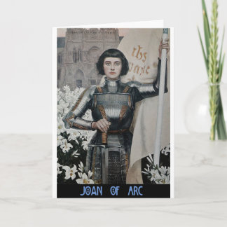 Joan of Arc von Albert Lynch Karte