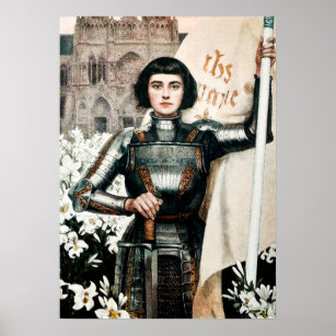 Joan of Arc von Albert Lynch Poster