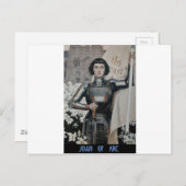 Joan of Arc von Albert Lynch Postkarte (Vorne/Hinten)