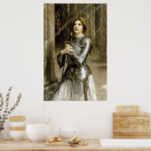 Joan of Arc von Charles-Amable Lenoir Poster (Küche)