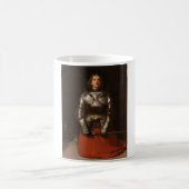 Joan of Arc (von John Everett Millais) Kaffeetasse (Mittel)
