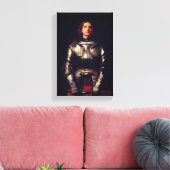 Joan of Arc von John Everett Millais Leinwanddruck (Insitu (Wohnzimmer))
