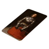 Joan of Arc (von John Everett Millais) Magnet (Linke Seite)
