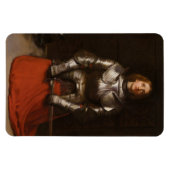Joan of Arc (von John Everett Millais) Magnet (Horizontal)