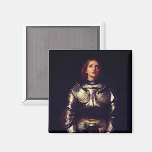Joan of Arc von John Everett Millais Magnet (Vorderseite/Rückseite)
