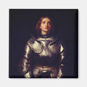 Joan of Arc von John Everett Millais Magnet (Vorne)