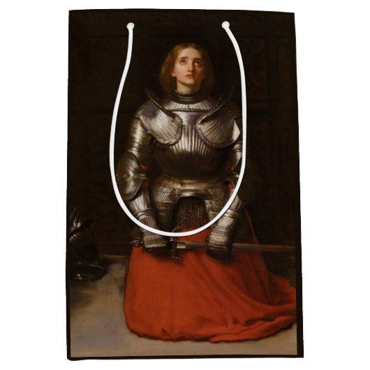 Joan of Arc (von John Everett Millais) Mittlere Geschenktüte (Vorderseite)